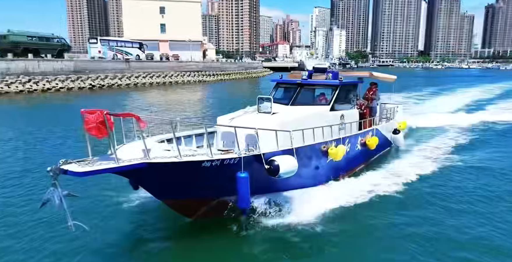 15-meter yacht