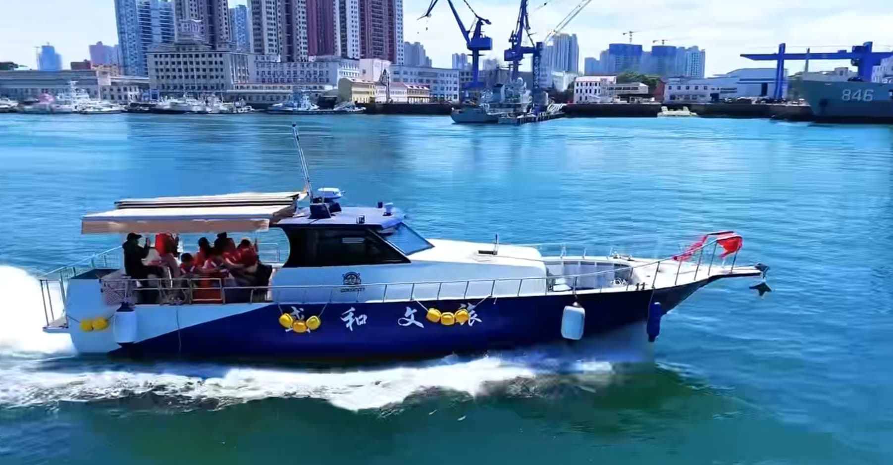 15-meter yacht